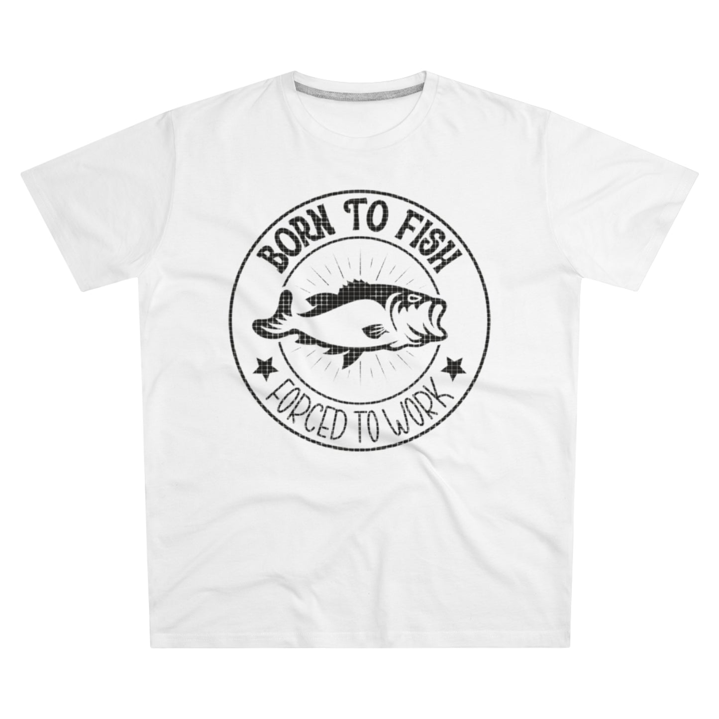Men's Fishing T-Shirt | Born To Fish Forced To Word, Fisherman Gifts, Fathers Day Gift, Dad Gift, Fishing T-Shirt