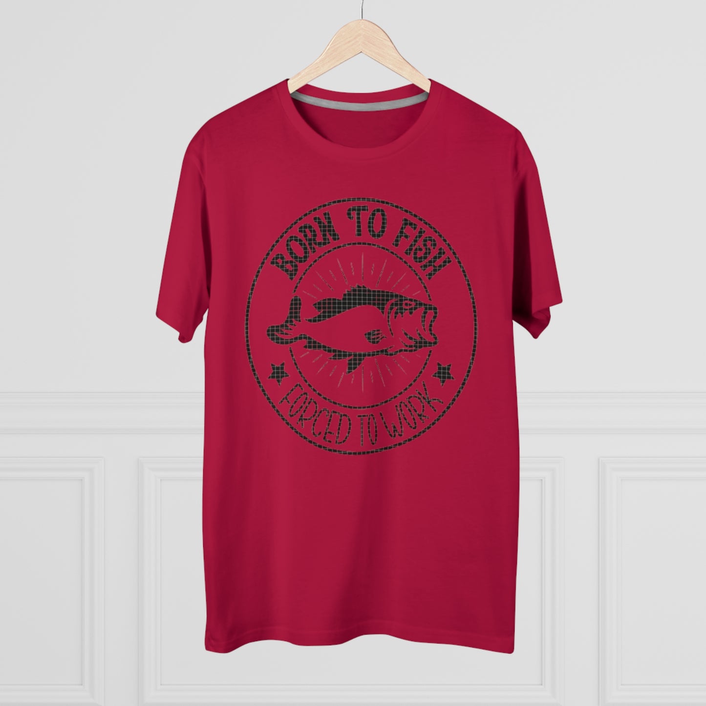 Men's Fishing T-Shirt | Born To Fish Forced To Word, Fisherman Gifts, Fathers Day Gift, Dad Gift, Fishing T-Shirt