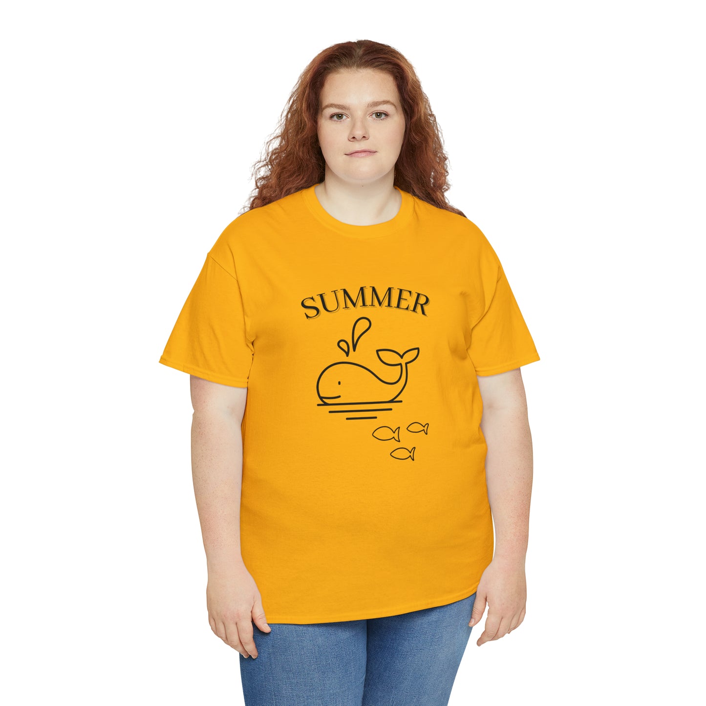 Summer T-shirt | Women's Summer T-shirt, Short Sleeve T-shirt, Beach T-shirt, Beach Lover Gift, Women's Summer Tee, Whale T-shirt