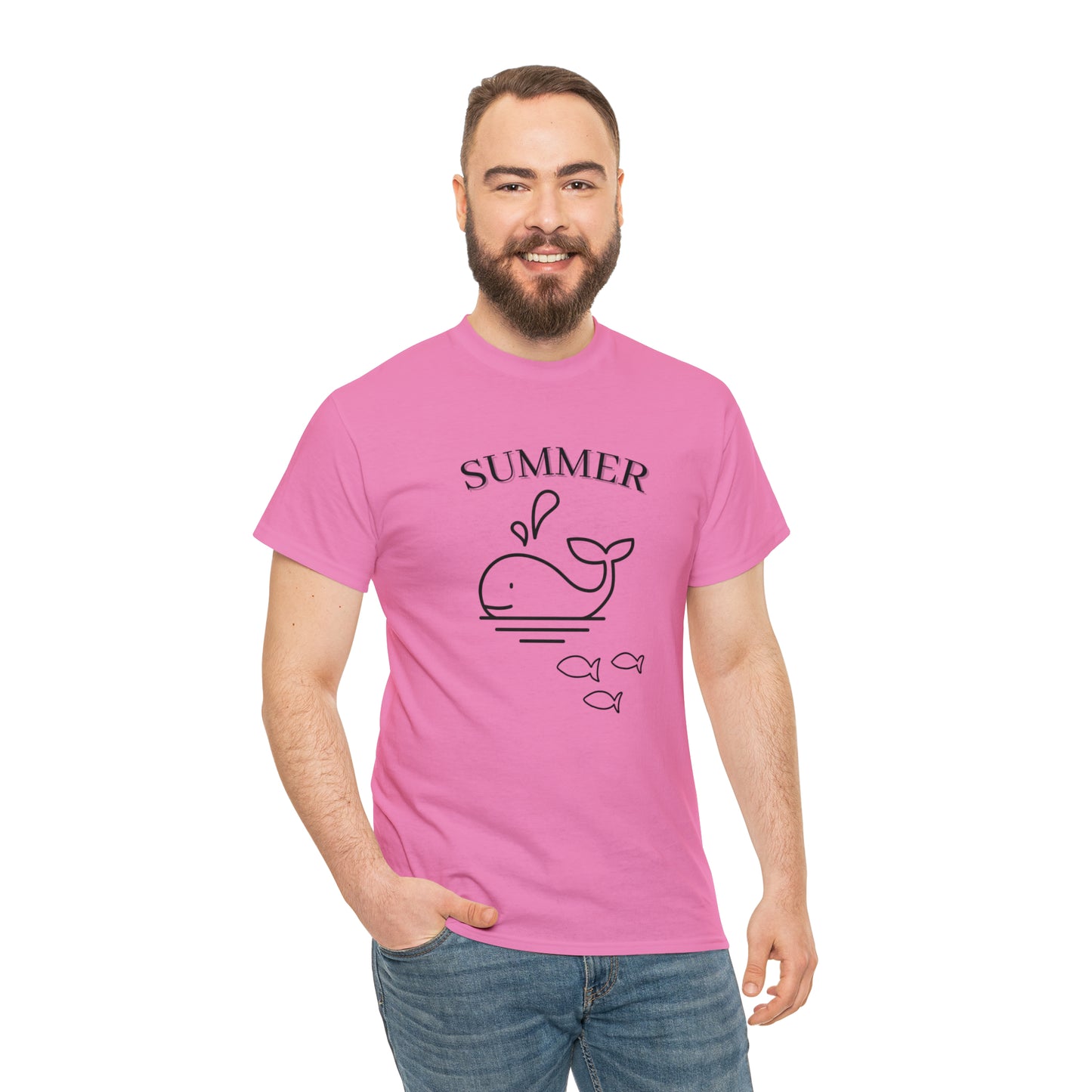 Summer T-shirt | Women's Summer T-shirt, Short Sleeve T-shirt, Beach T-shirt, Beach Lover Gift, Women's Summer Tee, Whale T-shirt