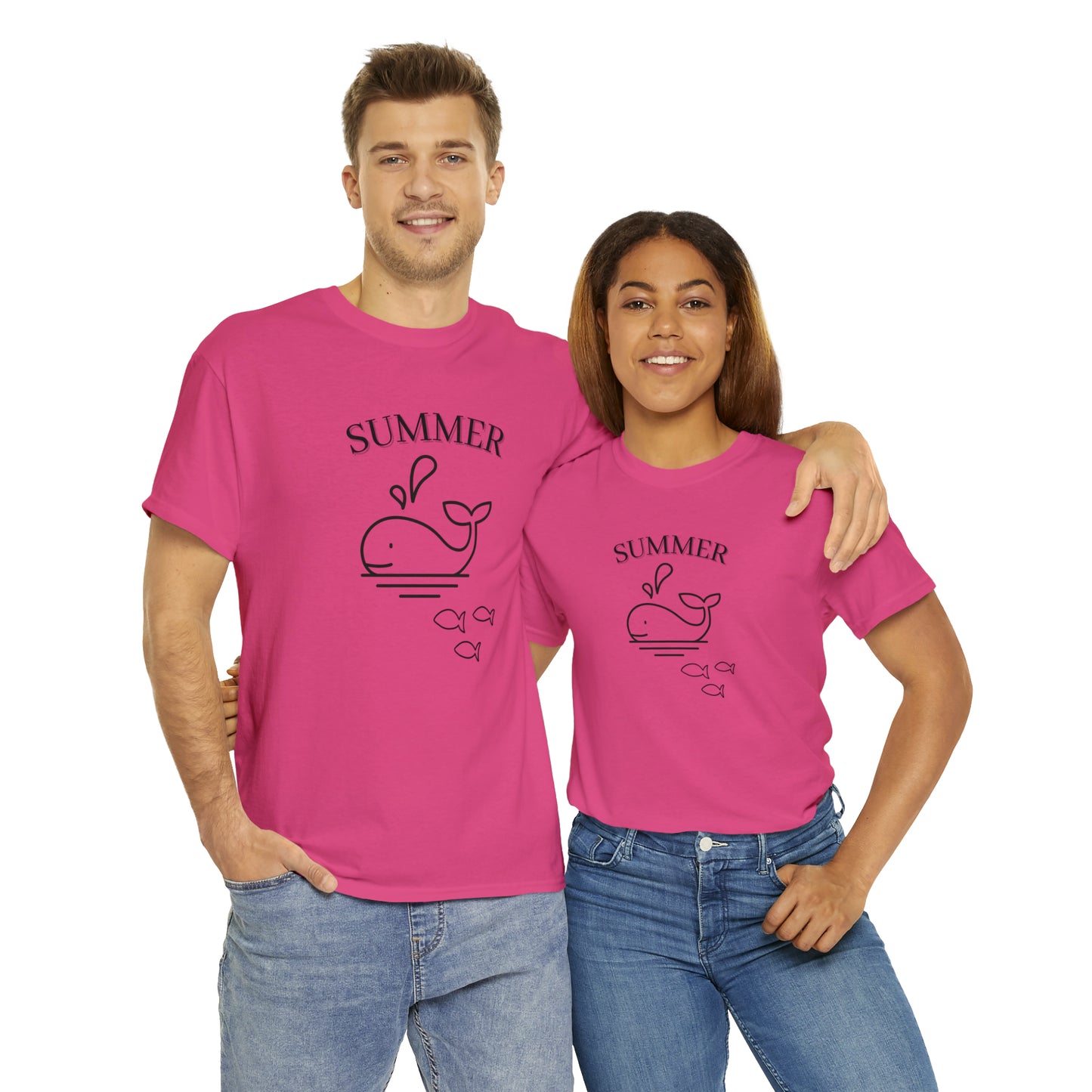 Summer T-shirt | Women's Summer T-shirt, Short Sleeve T-shirt, Beach T-shirt, Beach Lover Gift, Women's Summer Tee, Whale T-shirt
