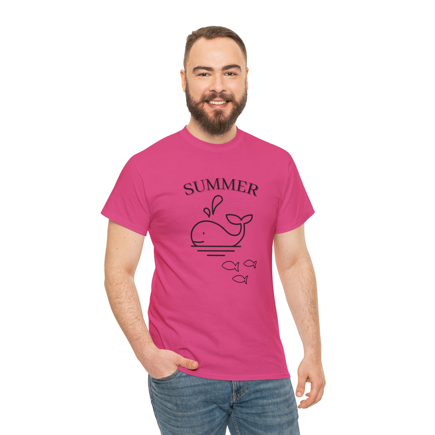 Summer T-shirt | Women's Summer T-shirt, Short Sleeve T-shirt, Beach T-shirt, Beach Lover Gift, Women's Summer Tee, Whale T-shirt