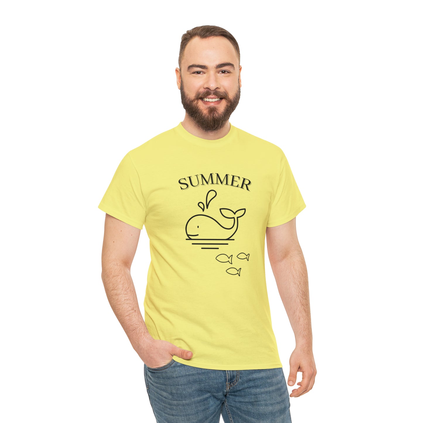 Summer T-shirt | Women's Summer T-shirt, Short Sleeve T-shirt, Beach T-shirt, Beach Lover Gift, Women's Summer Tee, Whale T-shirt