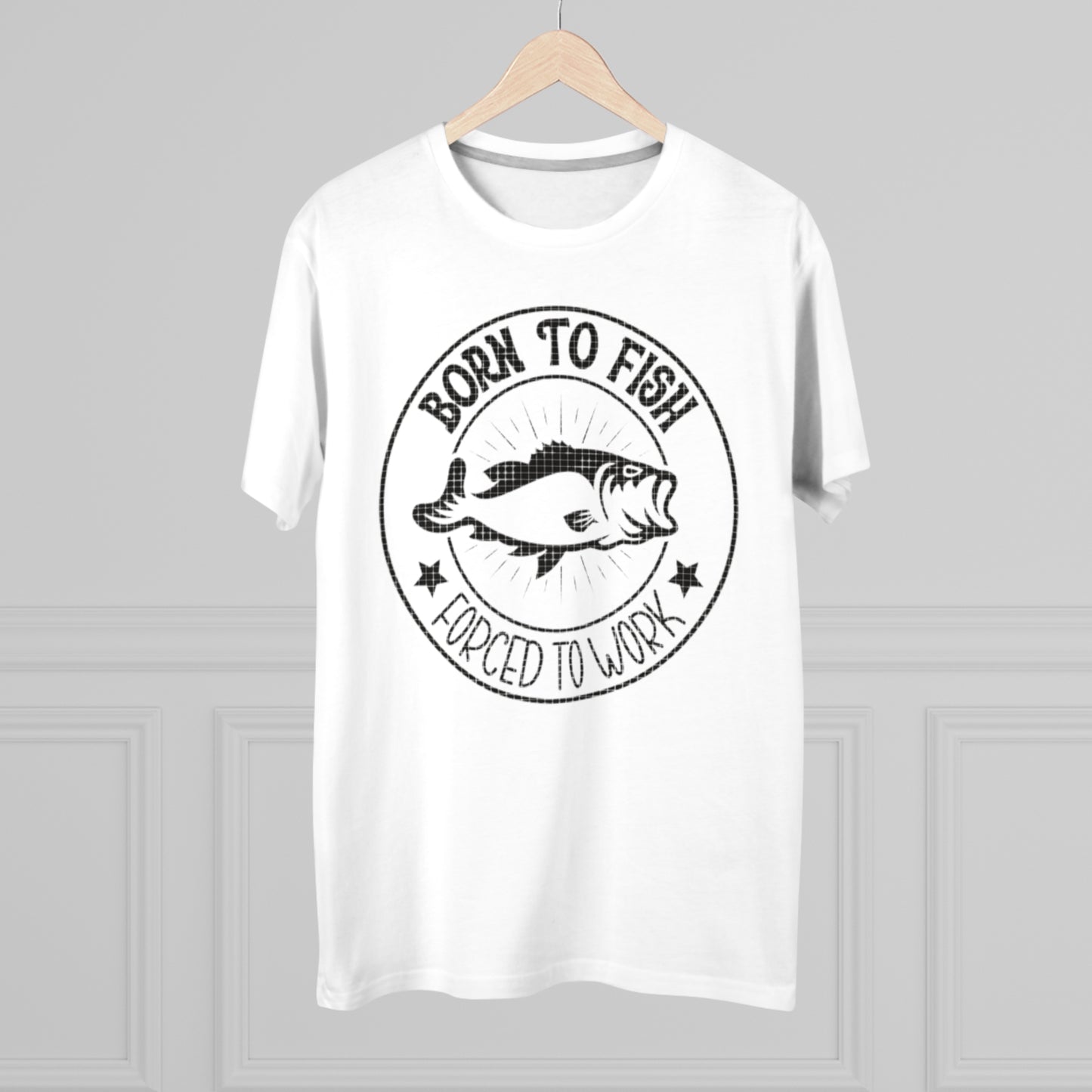 Men's Fishing T-Shirt | Born To Fish Forced To Word, Fisherman Gifts, Fathers Day Gift, Dad Gift, Fishing T-Shirt