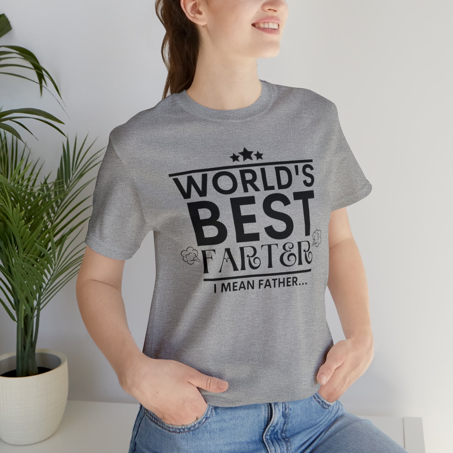 World's Best Farter T-shirt | Funny Dad T-shirt, Father's Day Gift, T-shirt For Dad, Best Dad Tee