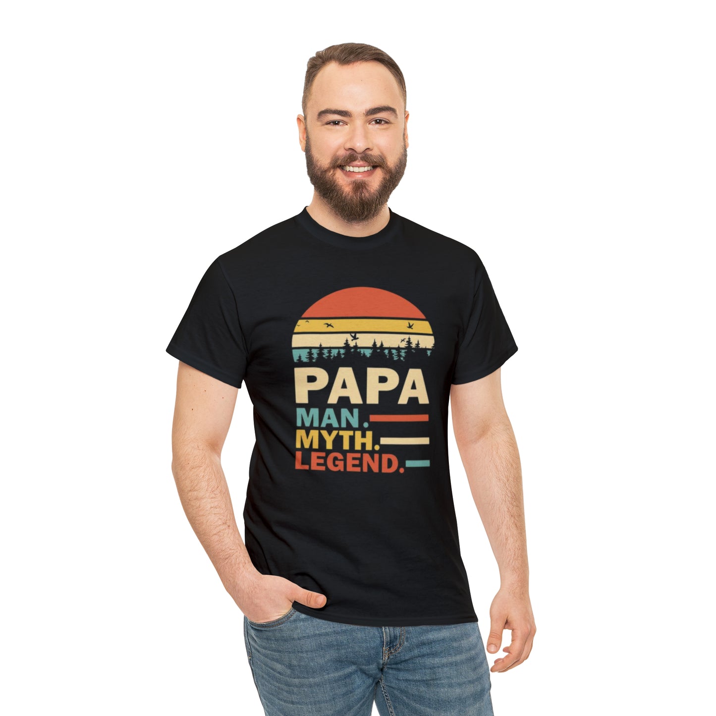 Dad The Man The Myth The Legend T-Shirt | Dad T-shirt, Father's Day Gift, Gift For Dad