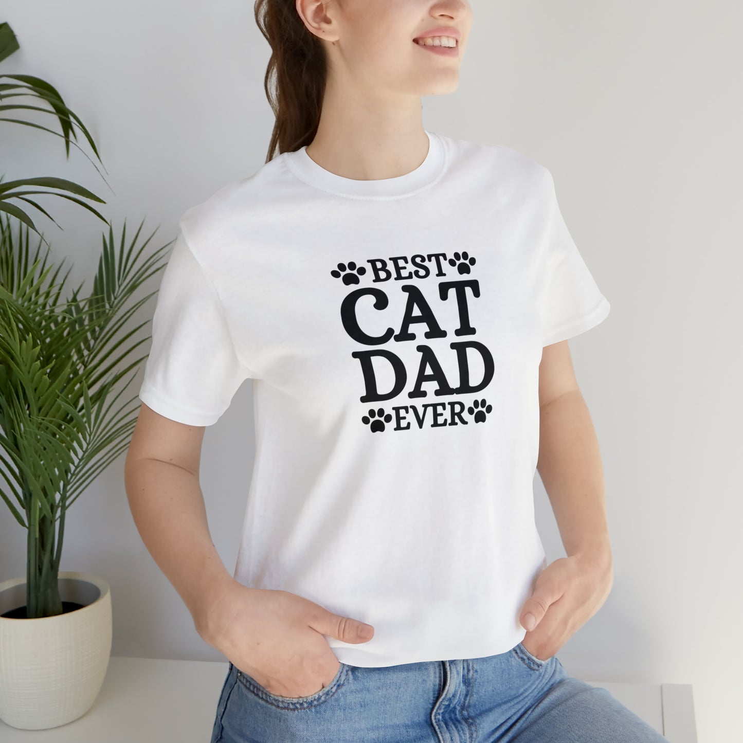 Best Cat Dad T-shirt | Cat Lover Shirt, Cat Father, Cat Dad, Cat Daddy T-shirt, Gift For Cat Dad