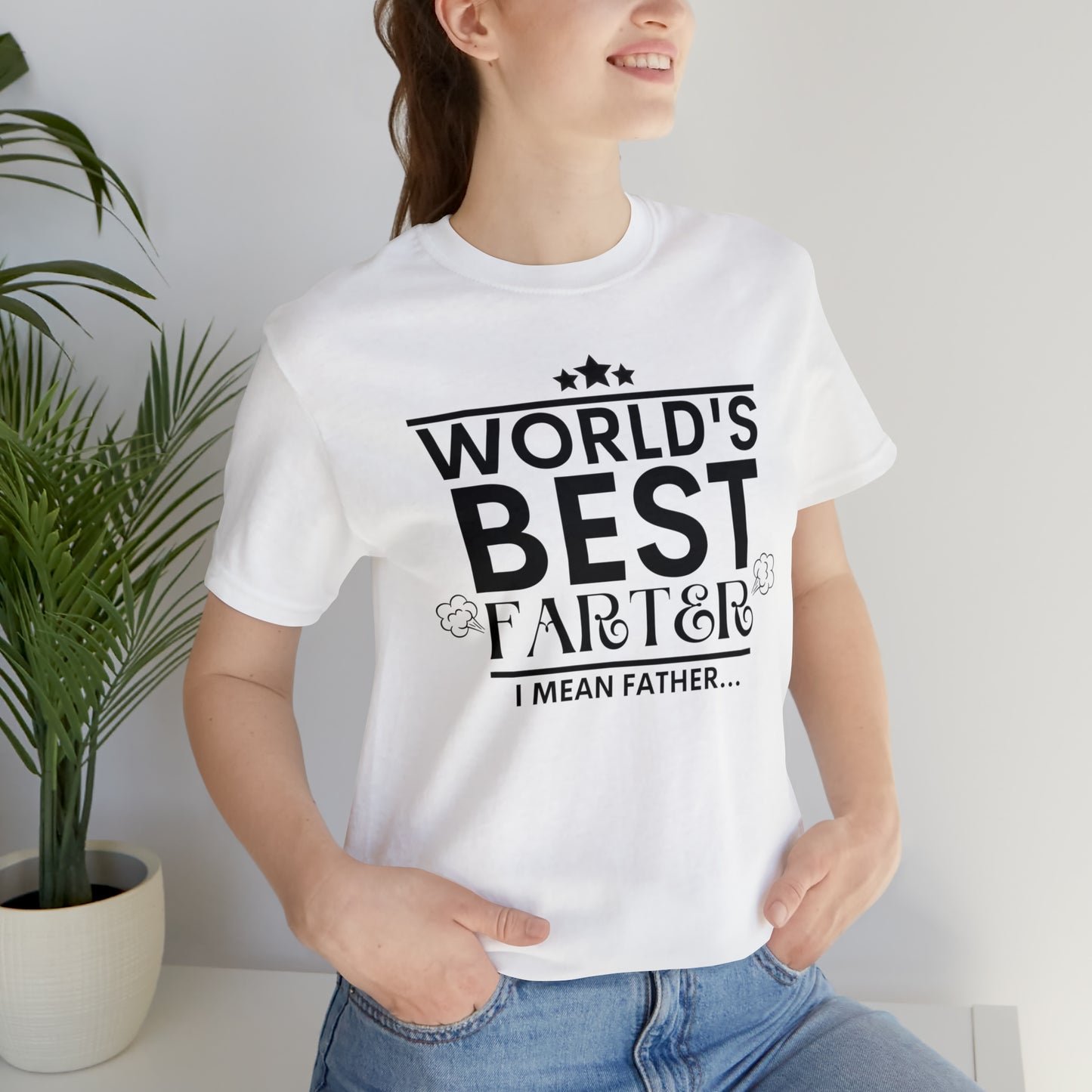 World's Best Farter T-shirt | Funny Dad T-shirt, Father's Day Gift, T-shirt For Dad, Best Dad Tee