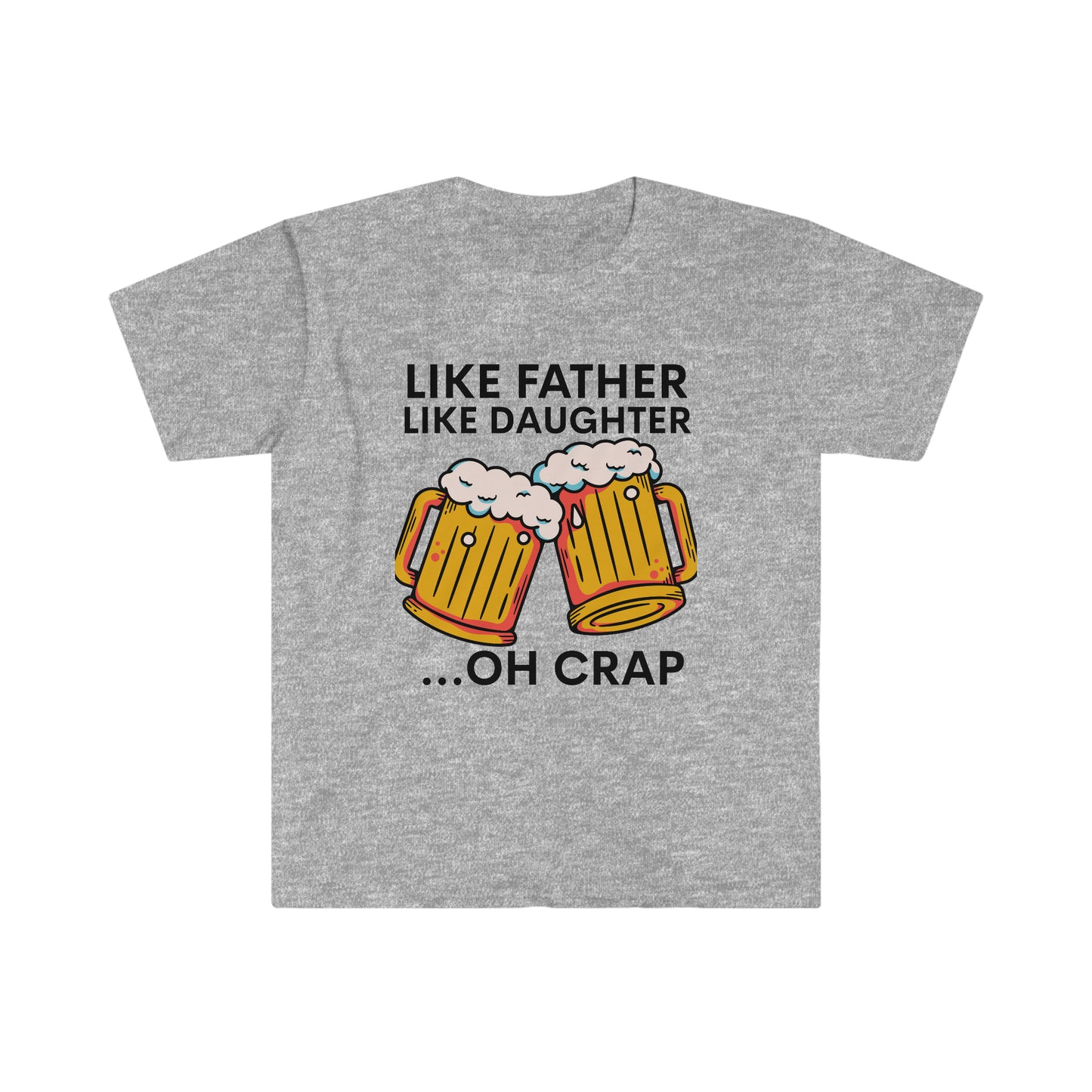 Like Father Like Daughter T-shirt | Beer T-Shirt, Gift From Daughter, Father's Day Gift