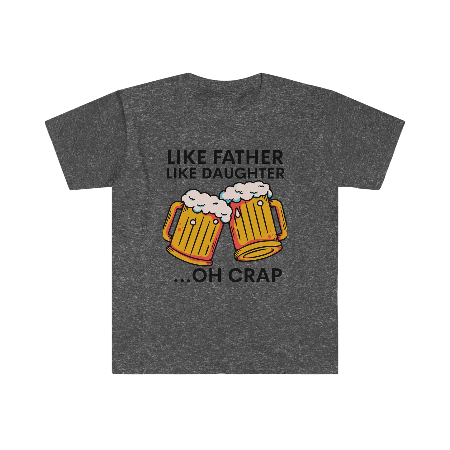 Like Father Like Daughter T-shirt | Beer T-Shirt, Gift From Daughter, Father's Day Gift