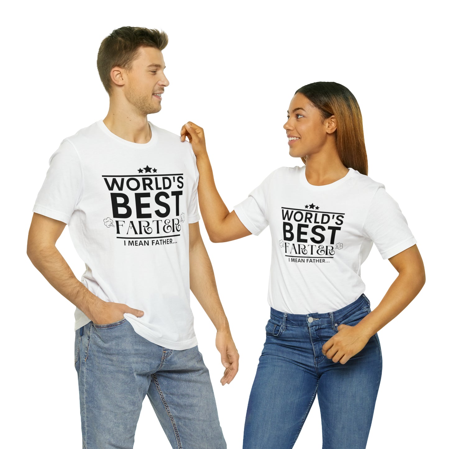 World's Best Farter T-shirt | Funny Dad T-shirt, Father's Day Gift, T-shirt For Dad, Best Dad Tee