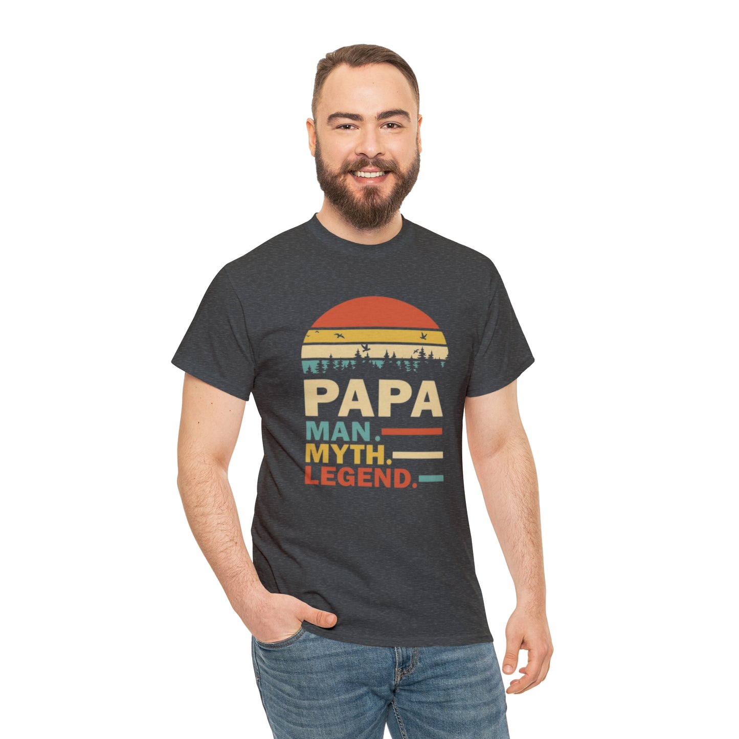 Dad The Man The Myth The Legend T-Shirt | Dad T-shirt, Father's Day Gift, Gift For Dad