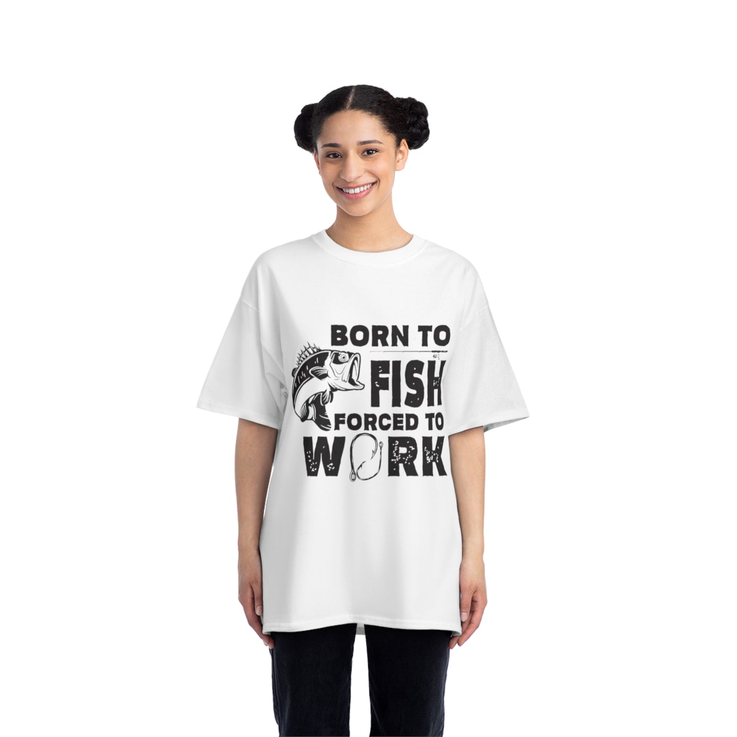 Born To Fish Forced To Work Men's T-shirt | Father's Day gift, Fishing T-Shirt for dad, husband, daddy, grandpa, Gift For Dad