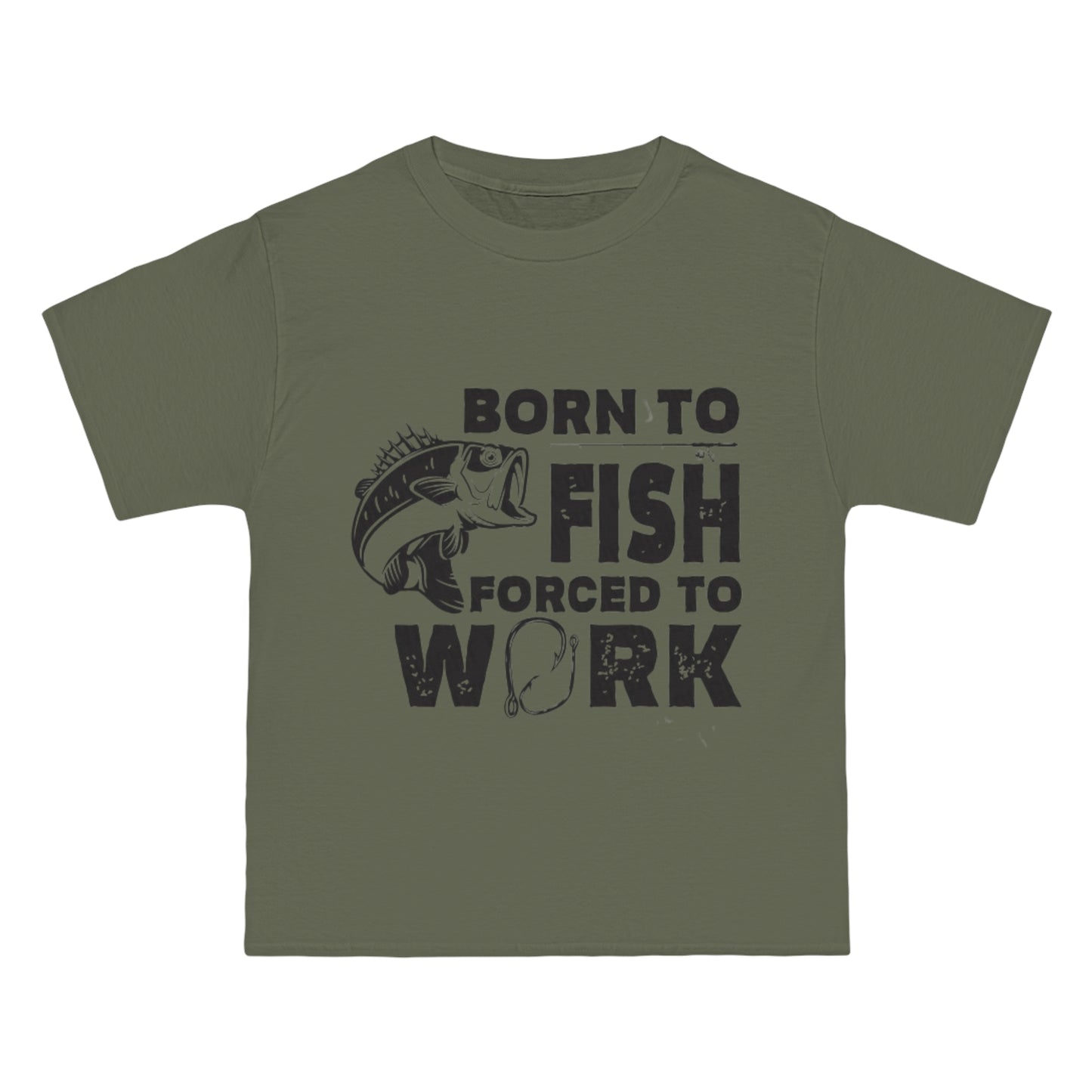 Born To Fish Forced To Work Men's T-shirt | Father's Day gift, Fishing T-Shirt for dad, husband, daddy, grandpa, Gift For Dad