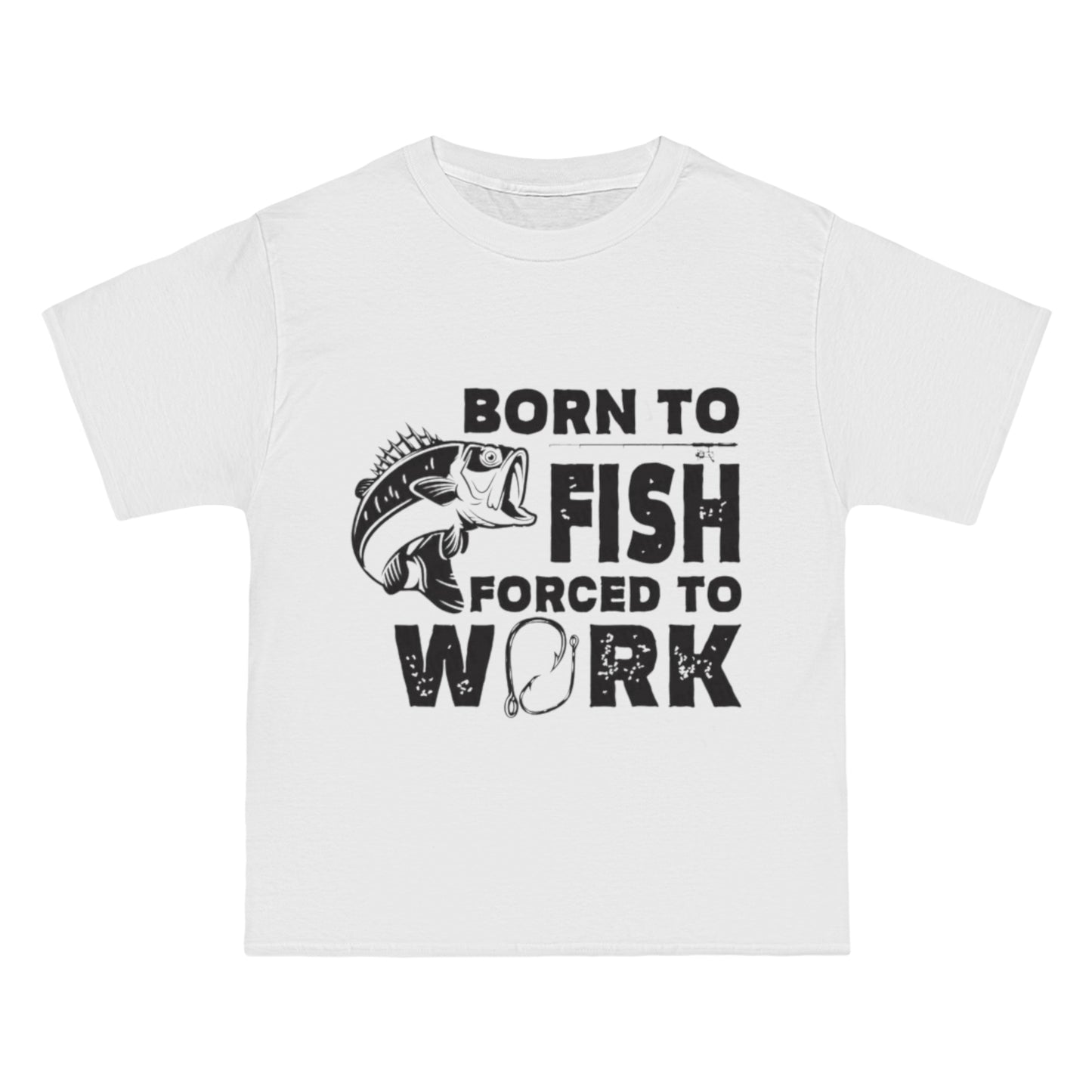 Born To Fish Forced To Work Men's T-shirt | Father's Day gift, Fishing T-Shirt for dad, husband, daddy, grandpa, Gift For Dad