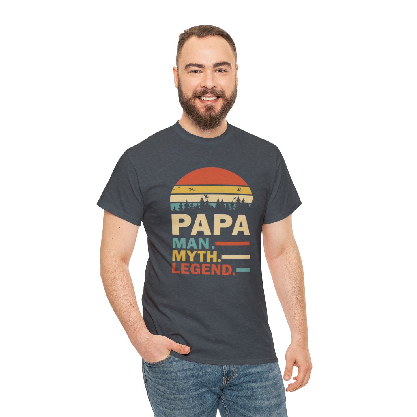 Dad The Man The Myth The Legend T-Shirt | Dad T-shirt, Father's Day Gift, Gift For Dad
