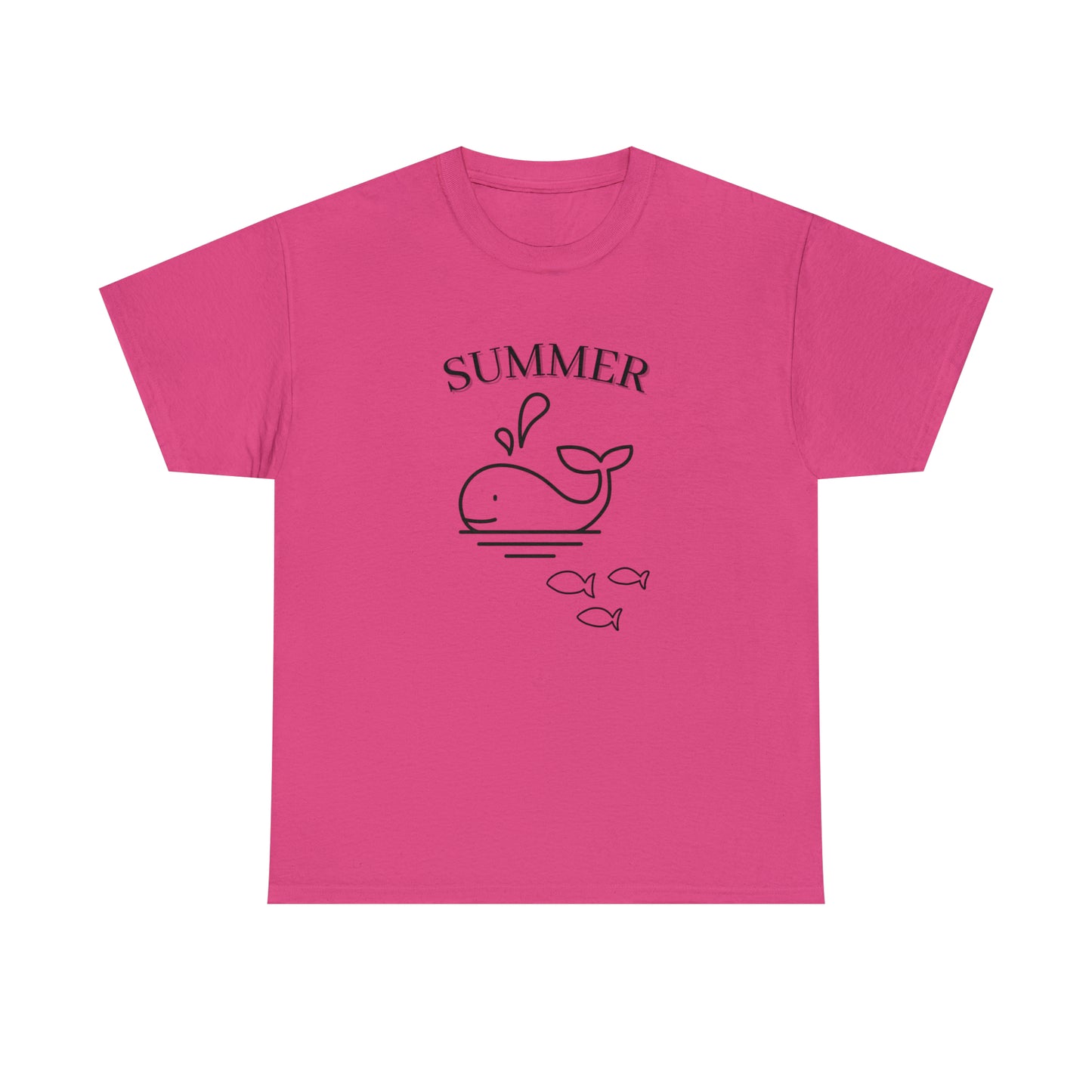 Summer T-shirt | Women's Summer T-shirt, Short Sleeve T-shirt, Beach T-shirt, Beach Lover Gift, Women's Summer Tee, Whale T-shirt