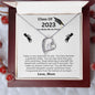 Graduation 2023 | College Graduate - Necklace For Daughter, Love Mom