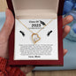 Graduation 2023 | College Graduate - Necklace For Daughter, Love Mom