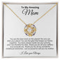 To My Amazing Mom | Mother's Day Gift, Necklace from Son Or Daughter