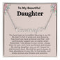 My Beautiful Daughter Gift | Name Necklace For Daughter