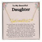 My Beautiful Daughter Gift | Name Necklace For Daughter