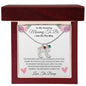 Amazing Mommy To Be | Gift For New Mom - Mother's Day Baby Feet Necklace