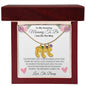 Amazing Mommy To Be | Gift For New Mom - Mother's Day Baby Feet Necklace