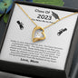 Graduation 2023 | College Graduate - Necklace For Daughter, Love Mom