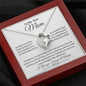 To My Dear Mom Gift | Gift For Mother's Day - I Love You Forever & Always, Necklace For Mom