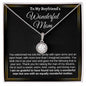 To My Boyfriend's Mom Gift | Necklace Gift for Mother's Day, Boyfriend's Mom, Birthday