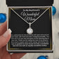 To My Boyfriend's Mom Gift | Necklace Gift for Mother's Day, Boyfriend's Mom, Birthday
