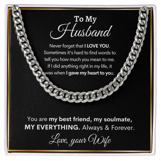 To My Husband | Love, Your Wife