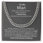 To My Man | Cuban Link Necklace