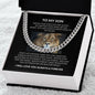 To My Son Necklace | Love, Mom Or Dad Gift
