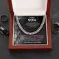 To My Son Necklace | Cuban Link Gift For Son From Mom
