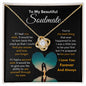 My Beautiful Soulmate Necklace | Gift for wife, girlfriend, soulmate - From Husband, Future Husband