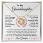 To My Granddaughter Necklace | Gift For Granddaughter - Grandfather To Granddaughter, Birthday, Graduation