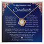 To My Smokin' Hot Soulmate Necklace | Romantic Gift For Soulmate, Gift From Husband Or Boyfriend