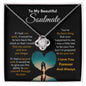 My Beautiful Soulmate Necklace | Gift for wife, girlfriend, soulmate - From Husband, Future Husband