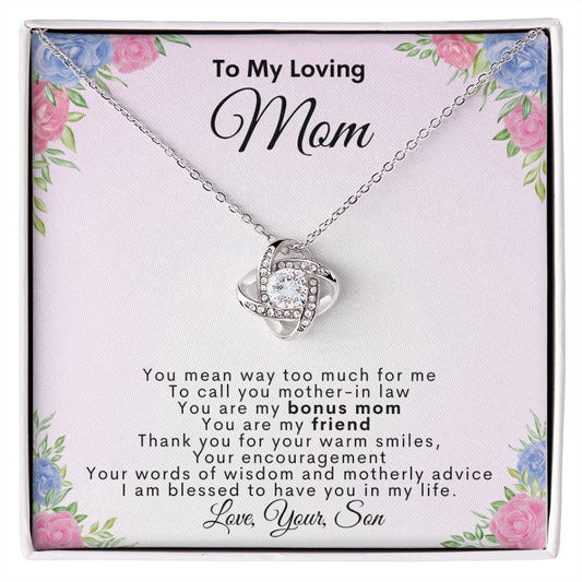 To My Loving Mom | Love, Your Son - Gift For Mom, From Son Gift, Mother's Day