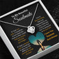 My Beautiful Soulmate Necklace | Gift for wife, girlfriend, soulmate - From Husband, Future Husband
