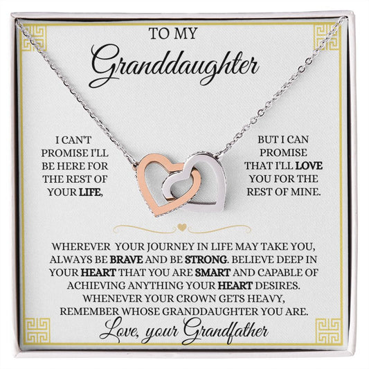To My Granddaughter Necklace | Love, Your Grandfather