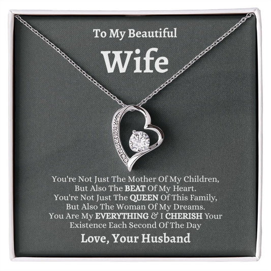 To My Wife Necklace | Gift From Husband - Women Jewelry Love Gift