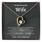 To My Wife Necklace | Gift From Husband - Women Jewelry Love Gift