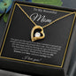 To My Beautiful Mom | Forever Love Necklace